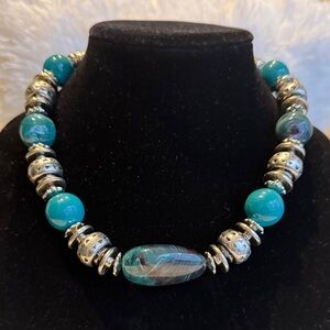 Gemstone statement necklaces